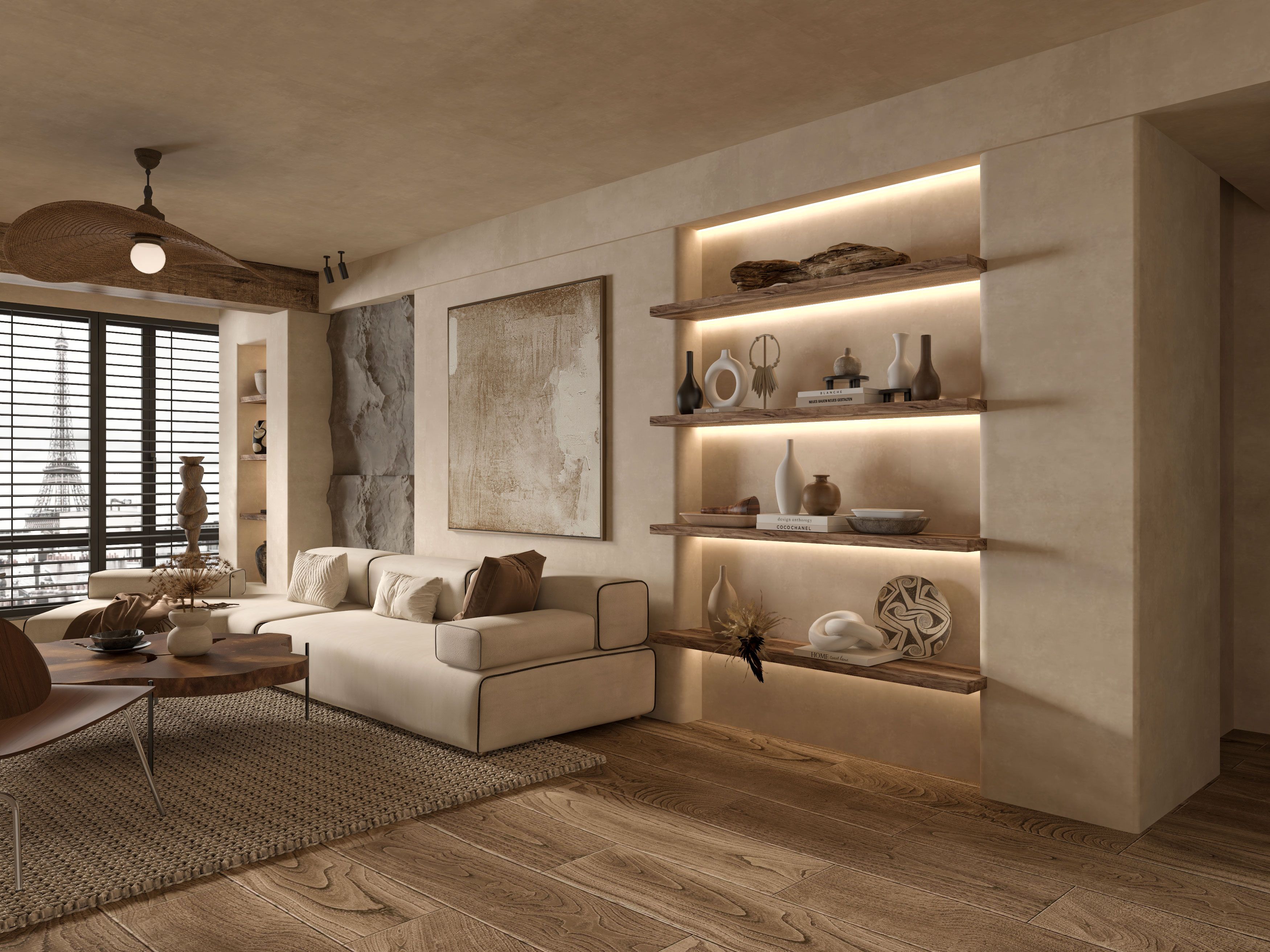 Microcemento — texture materiale